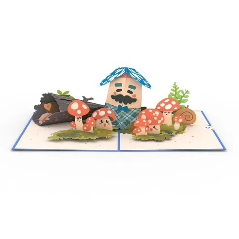 DAD, YOU'RE A FUNGI - POP UP CARD - Image 3