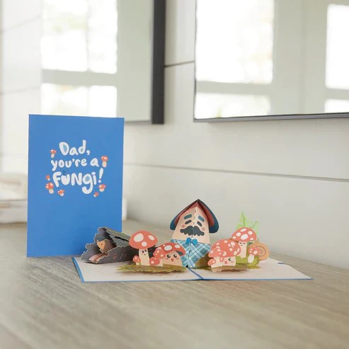 DAD, YOU'RE A FUNGI - POP UP CARD - Image 5