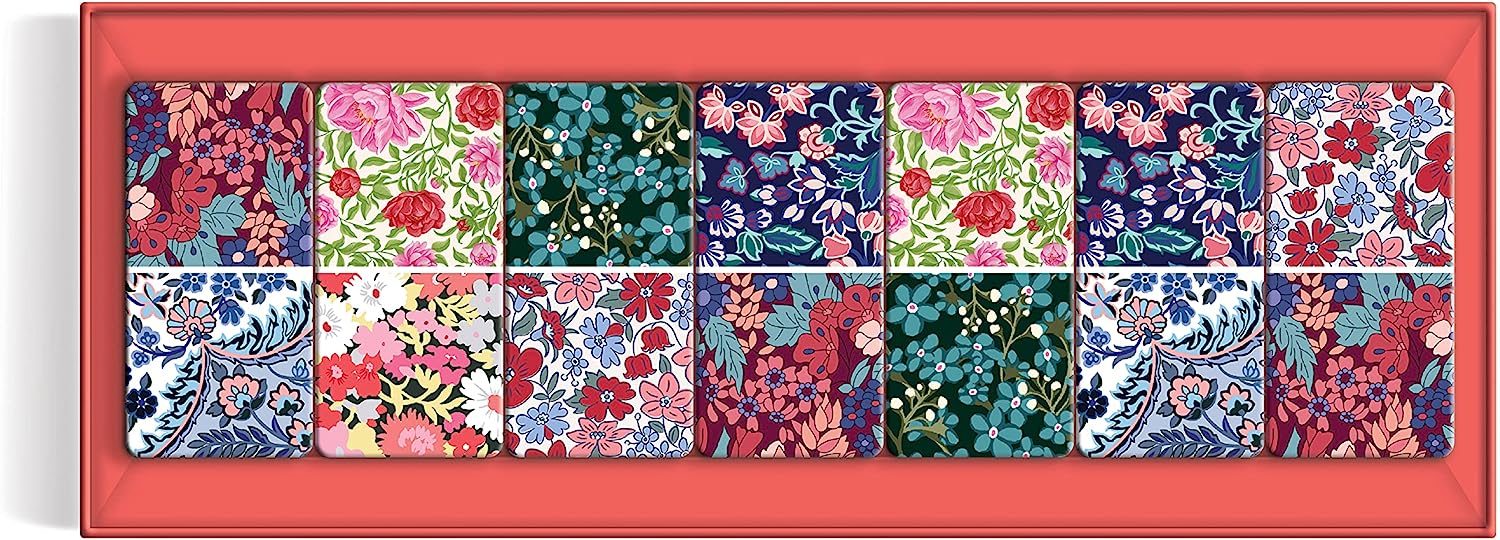 LIBERTY PRINT FLORAL DOMINO SET - Image 4